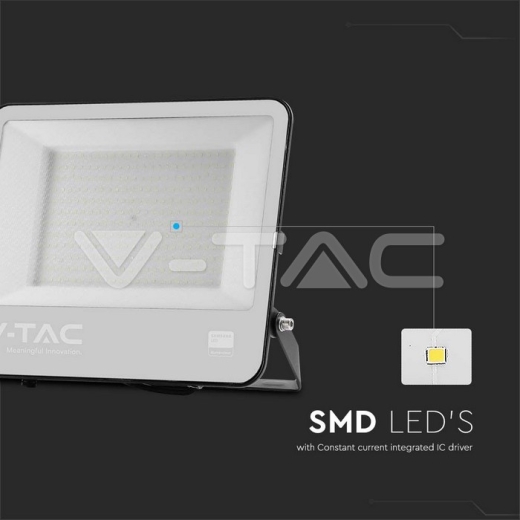 200W LED Floodlight SAMSUNG Chip Black Body 4000K Super Bright 135lm/W - 2