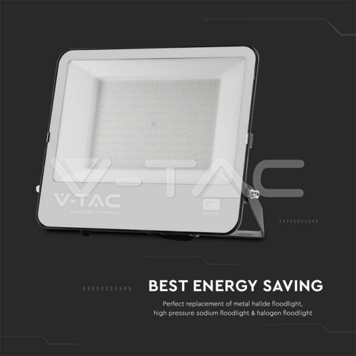 200W LED Floodlight SAMSUNG Chip Black Body 4000K Super Bright 135lm/W - 4