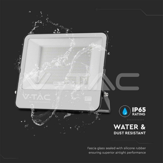 200W LED Floodlight SAMSUNG Chip Black Body 4000K Super Bright 135lm/W - 5