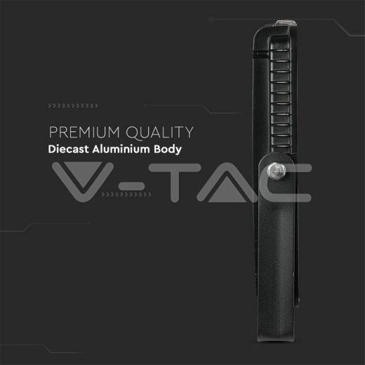 Proyector LED 200W SMD SAMSUNG CHIP SLIM Cuerpo Negro 6400K - 10