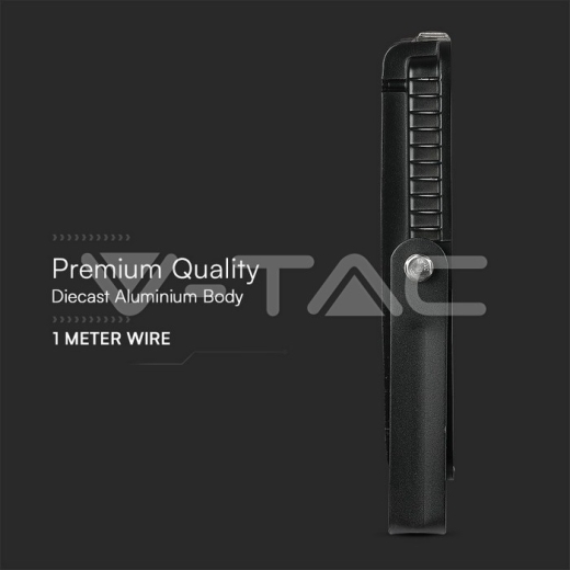 Foco LED 200W SMD SAMSUNG Chip 4000K Cuerpo negro - 10