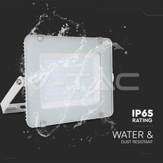 Foco Proyector LED 200W SMD SAMSUNG Chip G2 Cuerpo Blanco 6400K - 3