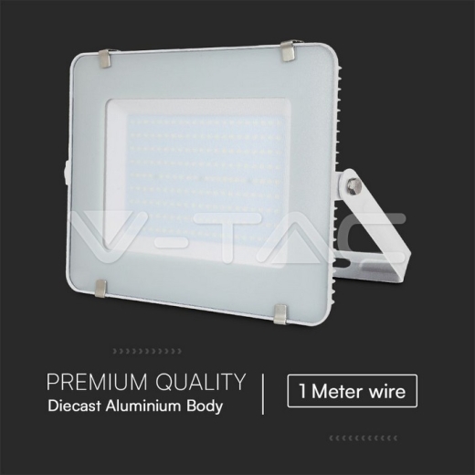 Foco Proyector LED 200W SMD SAMSUNG Chip G2 Cuerpo Blanco 6400K - 4