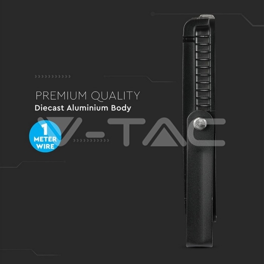 Proyector LED SMD 200W Chip SAMSUNG Cuerpo Negro Blanco Natural - 10