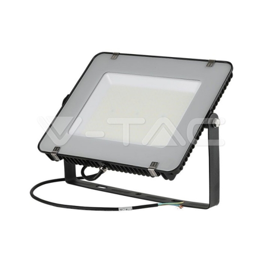 200W LED Floodlight SMD SAMSUNG Chip Slim Black Body 6500K - 1