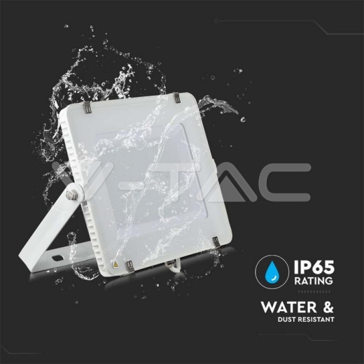 200W LED Floodlight SMD SAMSUNG Chip G2 White Body 4000K - 8