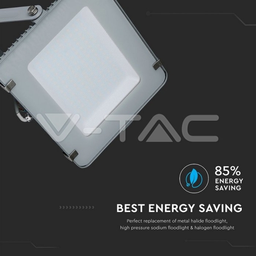 Proyector de LED 200W SMD SAMSUNG Chip cuerpo gris 6400K - 7