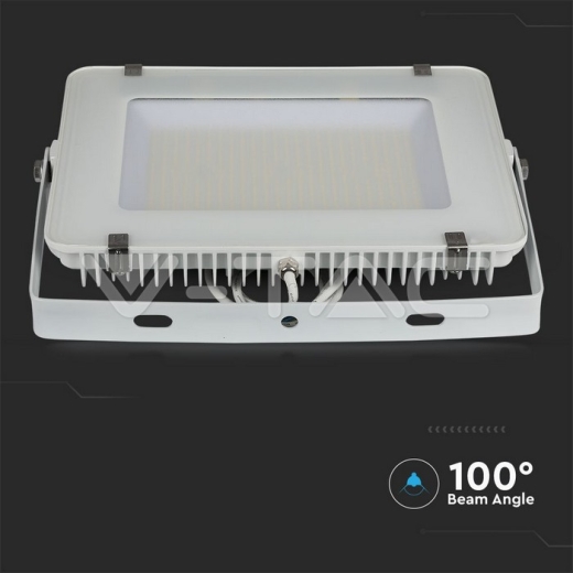 200W LED Floodlight SMD SAMSUNG Chip Slim White Body 4000K - 11