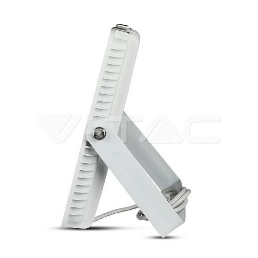 200W LED Floodlight SMD SAMSUNG Chip Slim White Body 4000K - 2