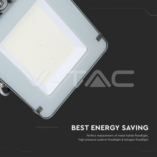 Proyector LED 200W SMD SAMSUNG Chip Slim Cuerpo gris 6500K 115lm/w - 9