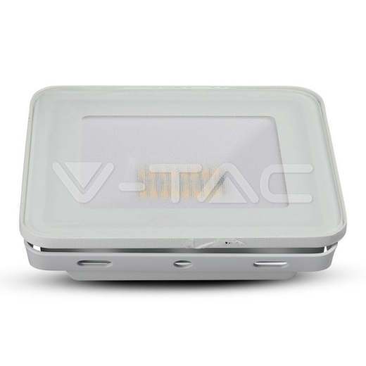 Proyector de LED 20W con Bluetooth cuerpo blanco RGB + blanco - 4