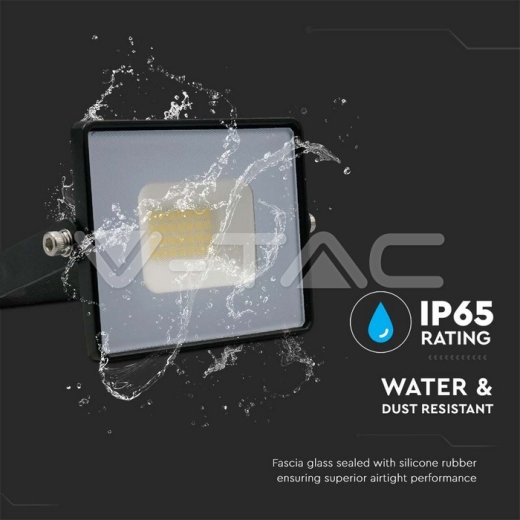 Proyector LED 20W SMD G2 E-Series cuerpo negro 3000K - 5