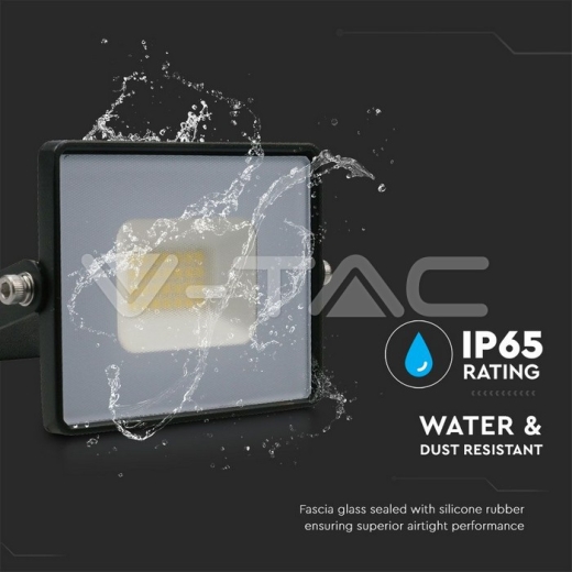Proyector LED 20W SMD E-Series Cuerpo negro 4000K - 5