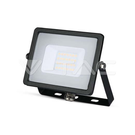 20W LED Floodlight SMD SAMSUNG Chip Slim Black Body 3000K - 3