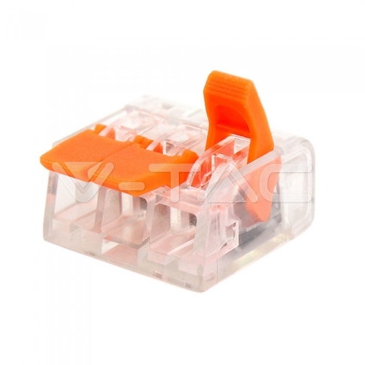 3 Pin One Way Terminal Connector PC - 2