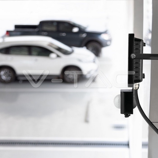 Proyector de LED 20W Sensor SAMSUNG Chip Cuerpo negro 4000K - 13