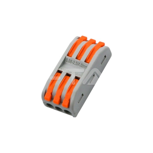 3 Pin Two Way Terminal Connector - 1