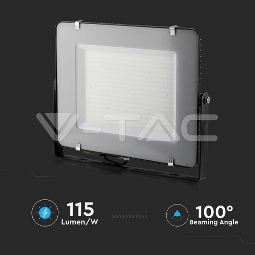 Proyector LED 300W SMD SAMSUNG Chip cuerpo negro 6500K - 11