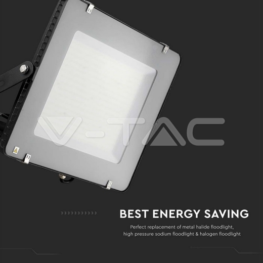 Proyector LED 300W SMD SAMSUNG Chip cuerpo negro 6500K - 8