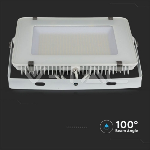 300W LED Floodlight SMD SAMSUNG Chip Slim White Body 4000K - 11