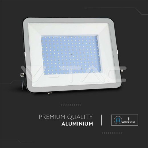 300W LED Floodlight SMD SAMSUNG Chip PRO-S Black Body 6500K - 6