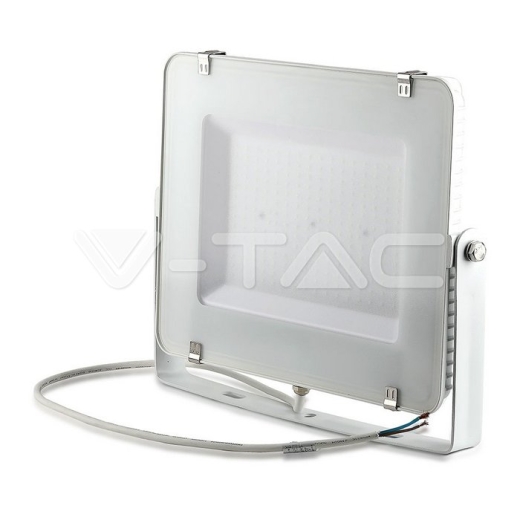 300W LED Floodlight SMD SAMSUNG Chip Slim White Body 6400K - 3