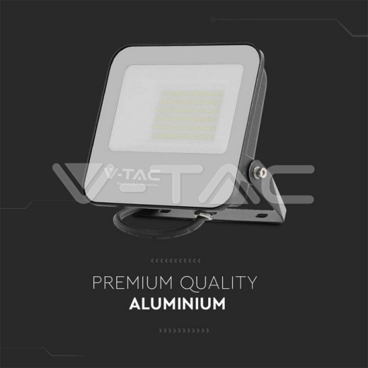 30W LED Floodlight Black Body 4000K Super Bright 185lm/W - 6