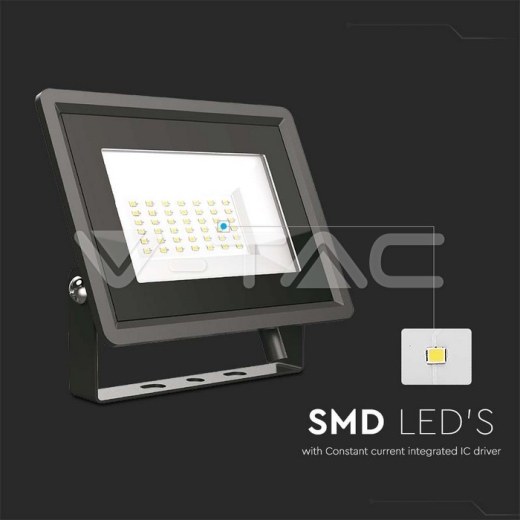30W LED Floodlight SMD F-Series Black Body 6400K - 2