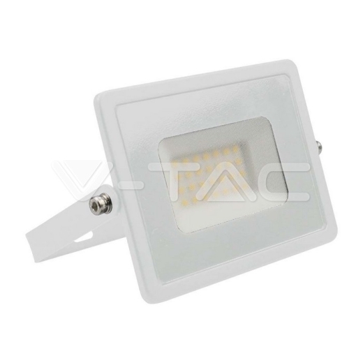 30W LED Floodlight SMD E-Series White Body 3000K - 1