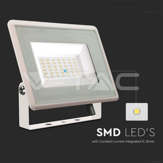 30W LED Floodlight SMD F-Series White Body 3000K - 2