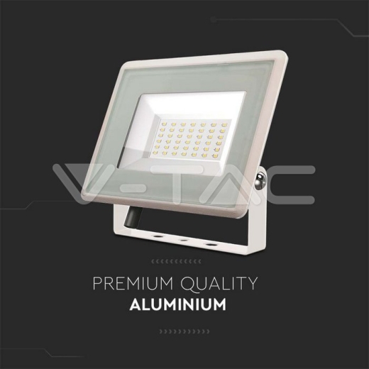 30W LED Floodlight SMD F-Series White Body 3000K - 6