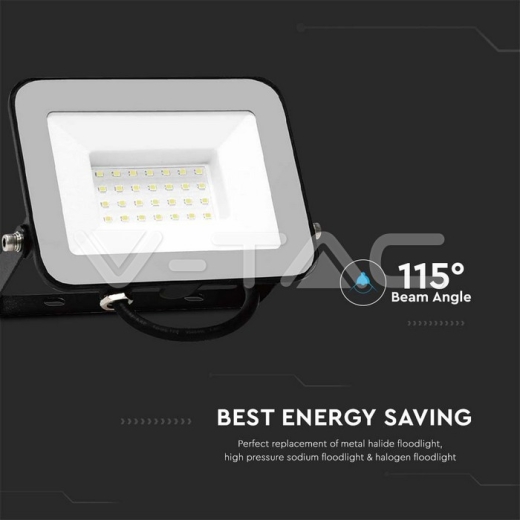 Proyector LED 30W SMD SAMSUNG Chip PRO-S Cuerpo Gris 6500K - 4