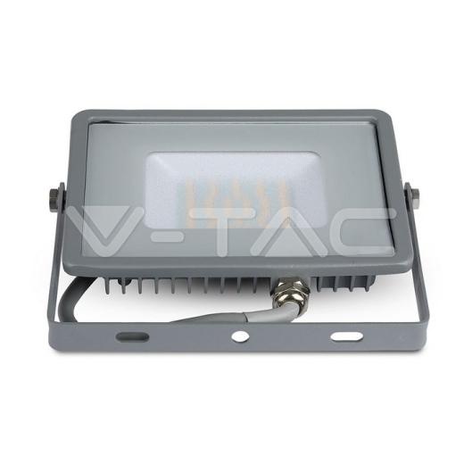 30W LED Floodlight SMD SAMSUNG Chip Slim Grey Body 4000K - 5