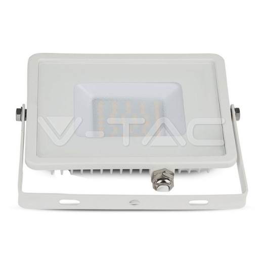 30W LED Floodlight SMD SAMSUNG Chip Slim White Body White - 2