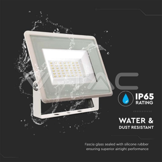 30W LED Floodlight SMD F-Series White Body 4000K - 5