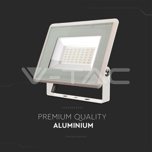 30W LED Floodlight SMD F-Series White Body 6400K - 6