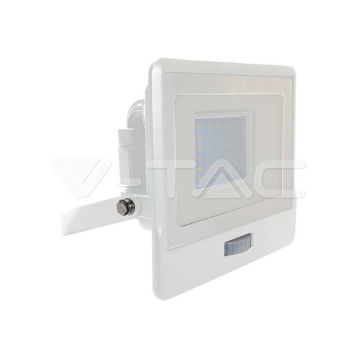 Proyector LED 30W PIR Sensor SAMSUNG Chip Cuerpo Blanco4000K - 1