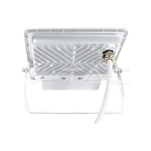 Proyector LED 30W PIR Sensor SAMSUNG Chip Cuerpo Blanco 6400K ,cable de 1m - 2