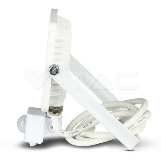 30W LED Sensor Floodlight SAMSUNG Chip Cut-OFF Function White Body 4000K - 6