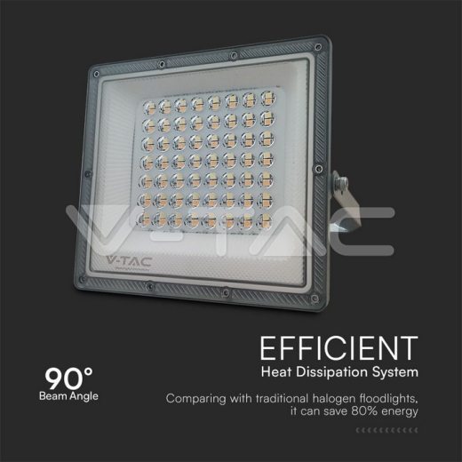 Foco LED 3 en 1 50W Gris Cuerpo - 5