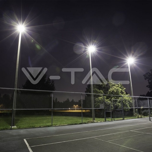 50W LED Floodlight 4000K Black Body Grey Glass 160lm/W 5yrs Warranty - 9
