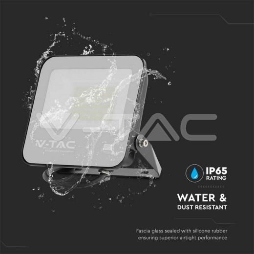 Foco Proyector LED 50W SAMSUNG Chip Cuerpo Negro 4000K Super Brillante 135lm/W - 5