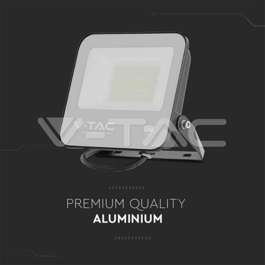 Foco Proyector LED 50W SAMSUNG Chip Cuerpo Negro 6400K Super Brillante 135lm/W - 6