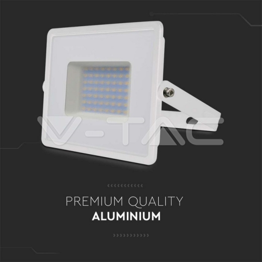 50W LED Floodlight SMD E-Series G2 White Body 4000K - 6