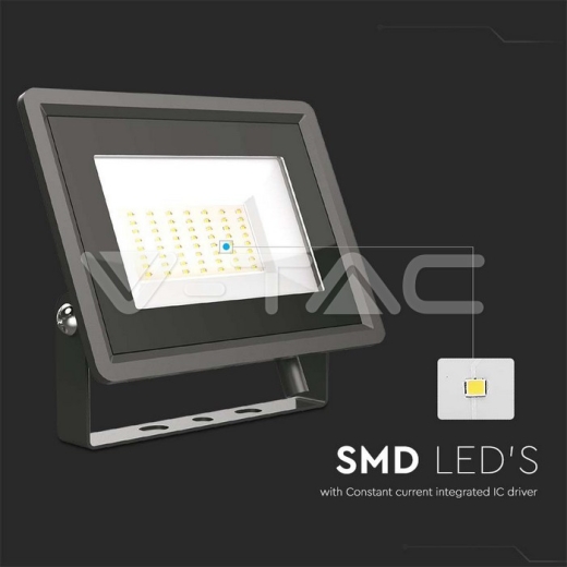 50W LED Floodlight SMD F-Series Black Body 4000K - 2