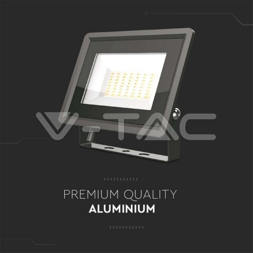 50W LED Floodlight SMD F-Series Black Body 4000K - 6