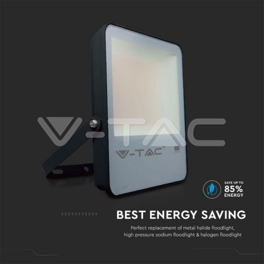 50W LED Floodlight SMD SAMSUNG Chip Black Body 6500K 160 lm/W - 5