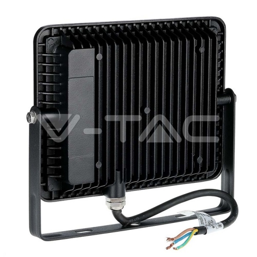 50W LED Floodlight SMD SAMSUNG Chip Slim Black Body 6500K - 3