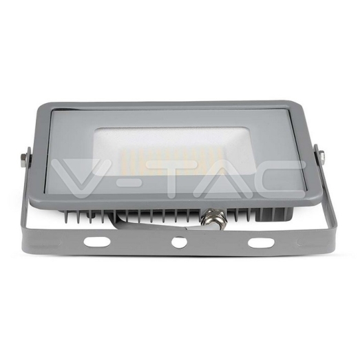 50W LED Floodlight SMD SAMSUNG Chip Slim Grey Body 4000K - 4