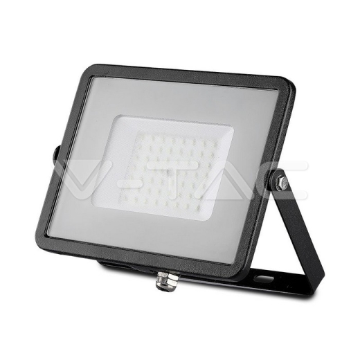 50W LED Floodlight SMD SAMSUNG Chip Black Body 3000K - 1